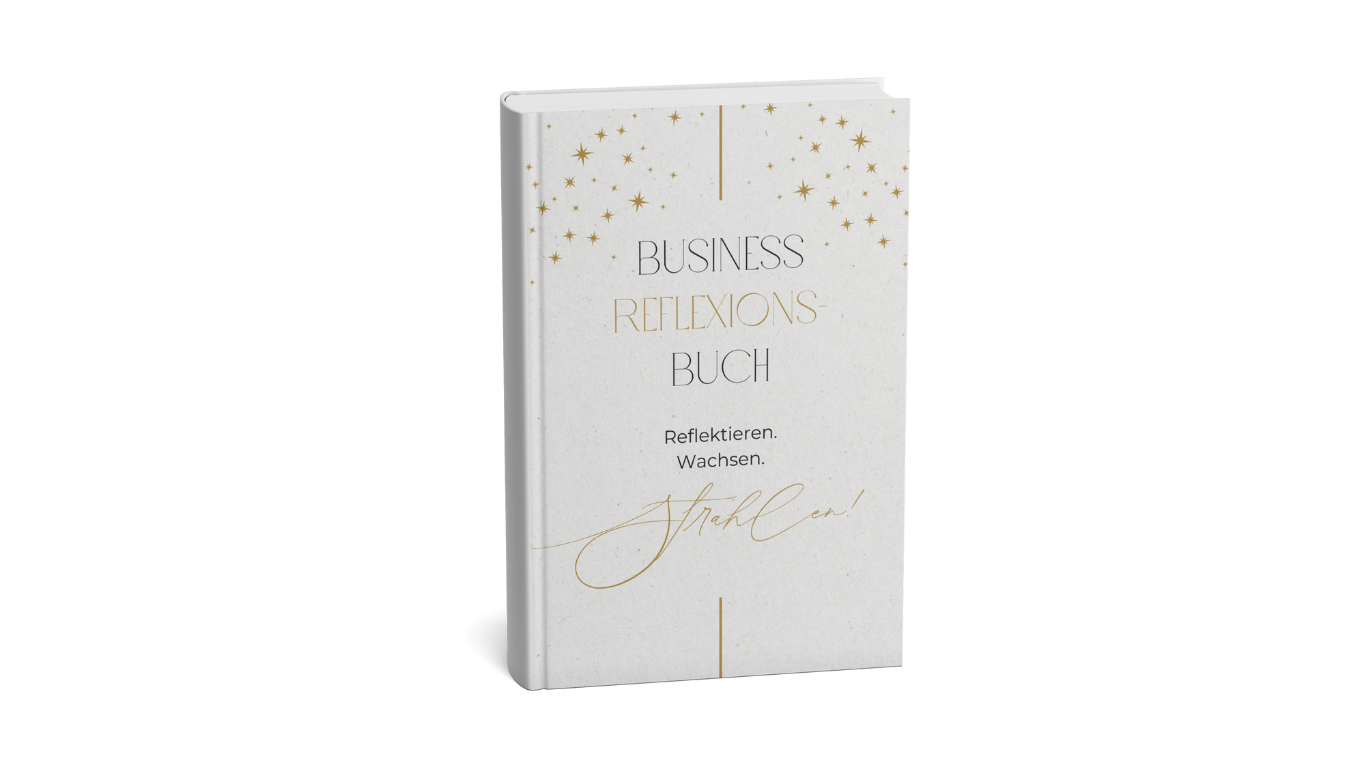 Business Reflexionsbuch freigestellt